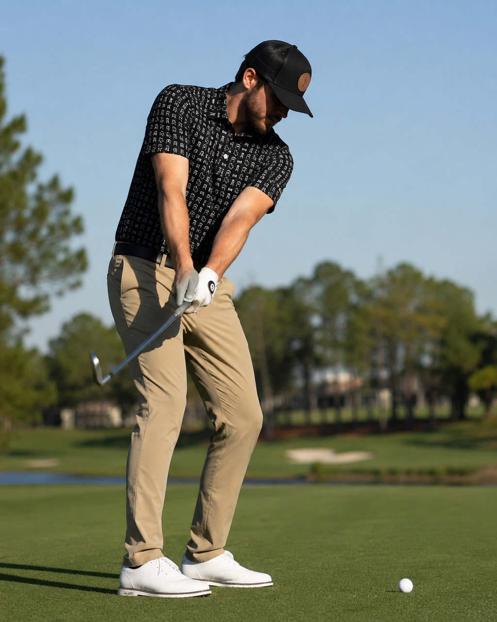 Classic City Blackout -Performance Polo
