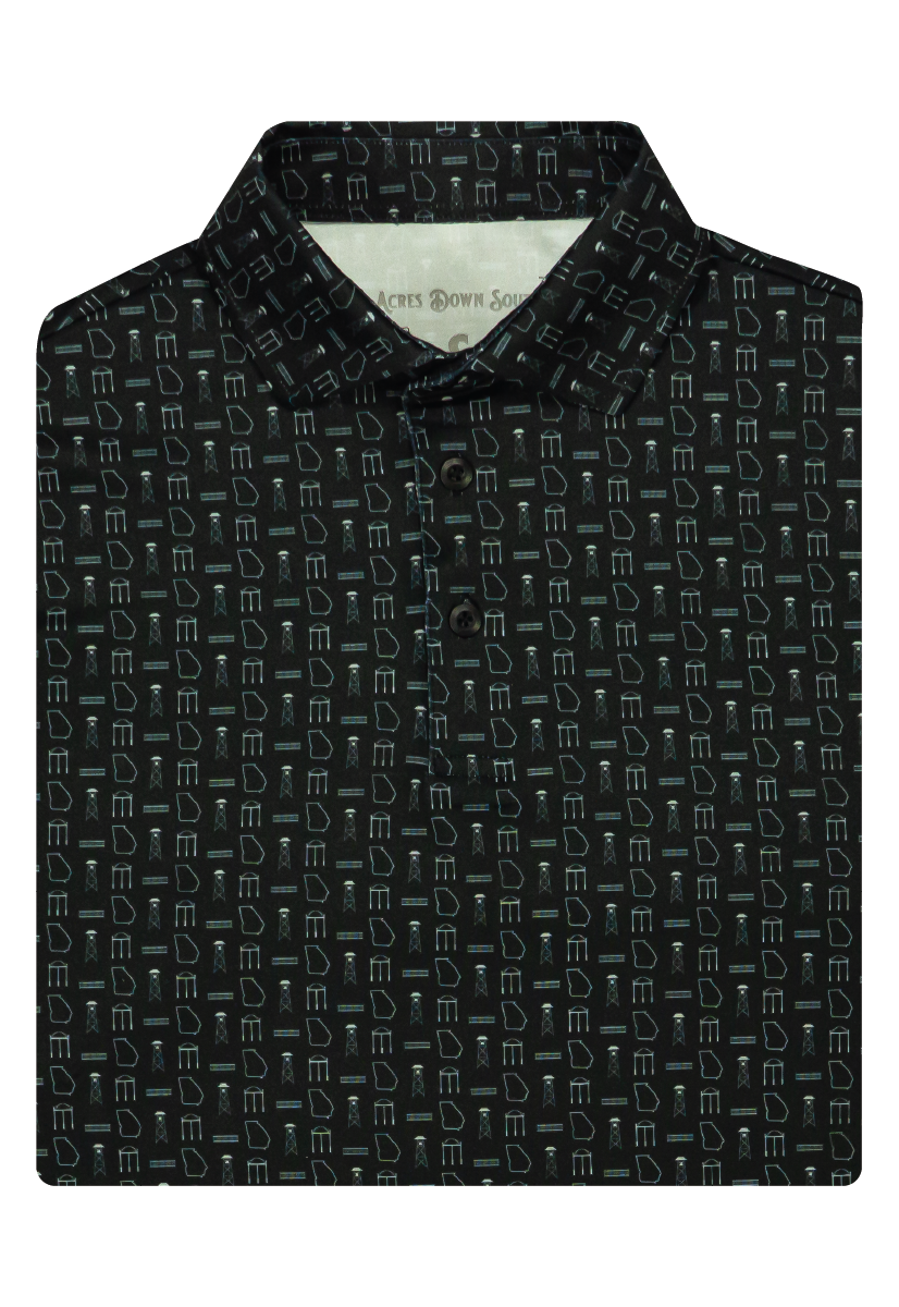 Classic City Blackout -Performance Polo