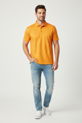 Checkered Overalls Performance Polo